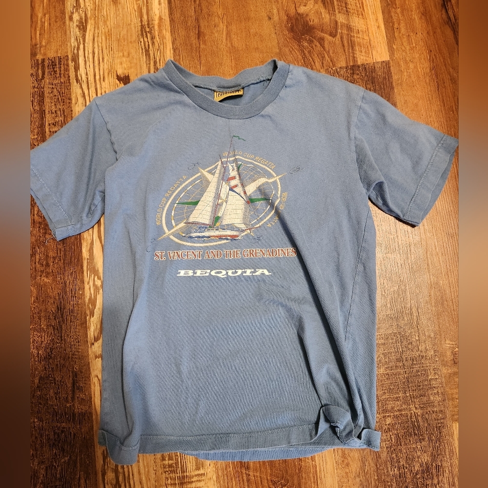 Blue Cottonnet T-shirt